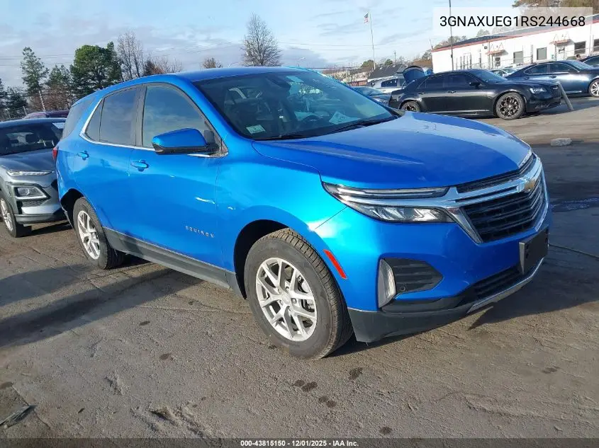 3GNAXUEG1RS244668 2024 Chevrolet Equinox Awd Lt