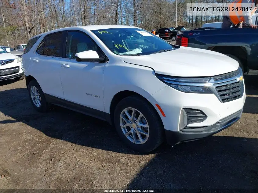 3GNAXTEGXRL247847 2024 Chevrolet Equinox Awd 2Fl