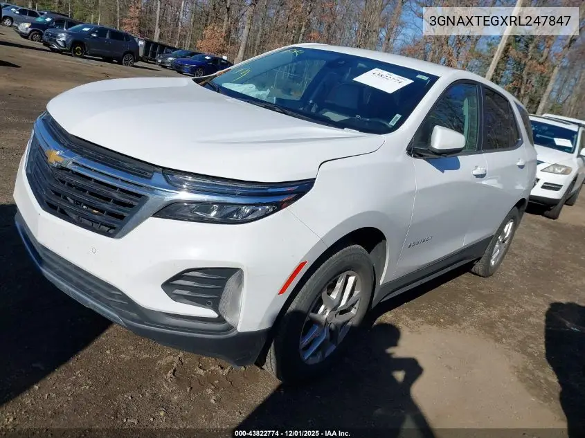 3GNAXTEGXRL247847 2024 Chevrolet Equinox Awd 2Fl
