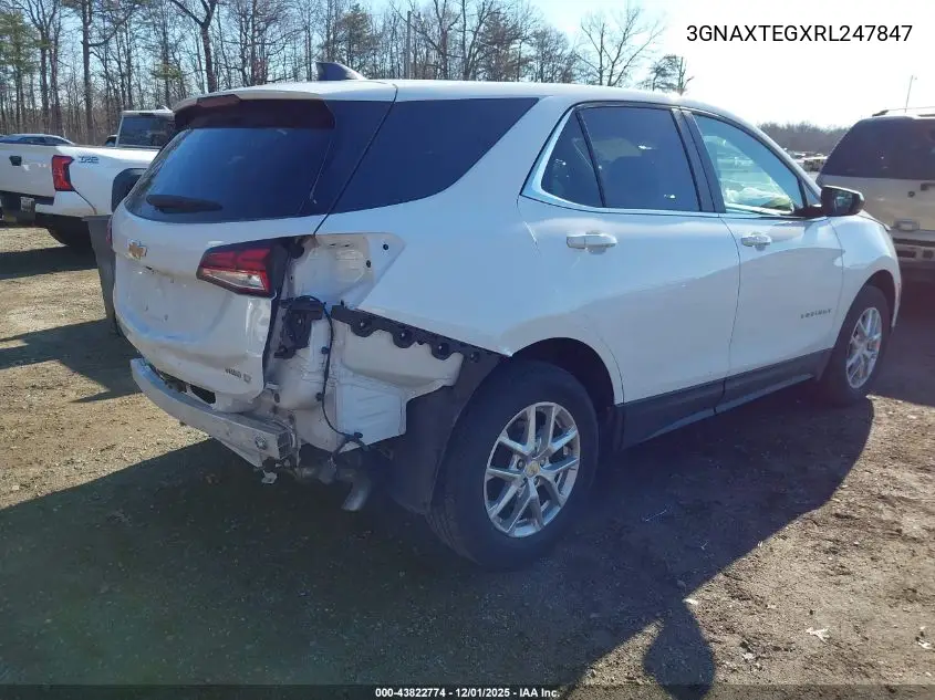 3GNAXTEGXRL247847 2024 Chevrolet Equinox Awd 2Fl