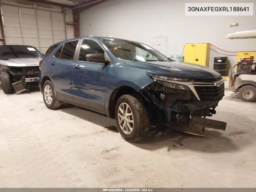 3GNAXFEGXRL188641 2024 Chevrolet Equinox Fwd 1Fl