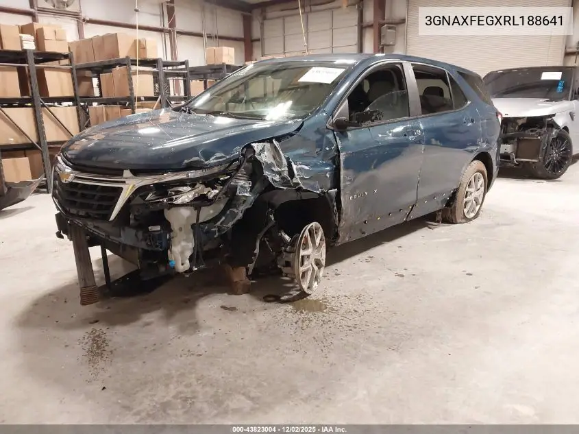 3GNAXFEGXRL188641 2024 Chevrolet Equinox Fwd 1Fl