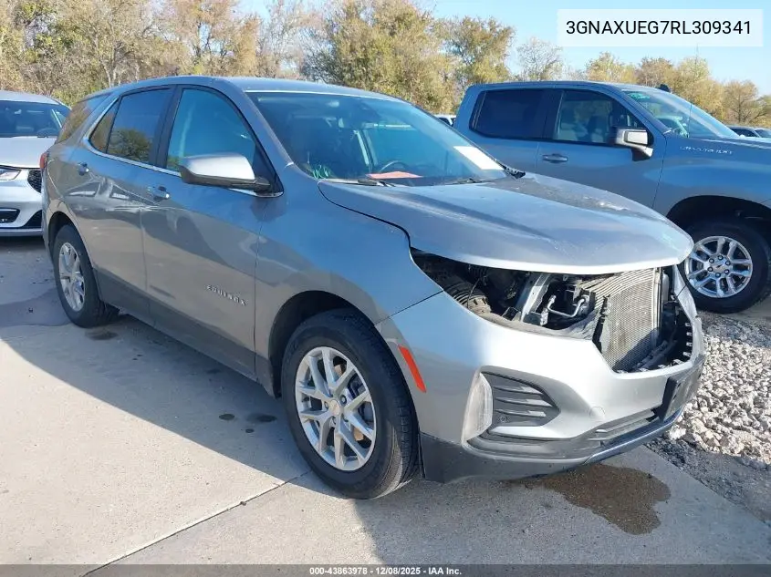 3GNAXUEG7RL309341 2024 Chevrolet Equinox Awd Lt