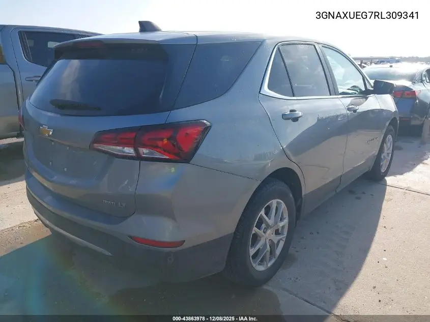 3GNAXUEG7RL309341 2024 Chevrolet Equinox Awd Lt
