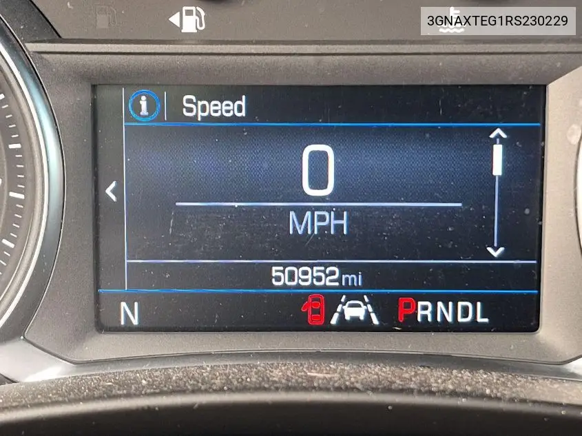 3GNAXTEG1RS230229 2024 Chevrolet Equinox Awd 2Fl