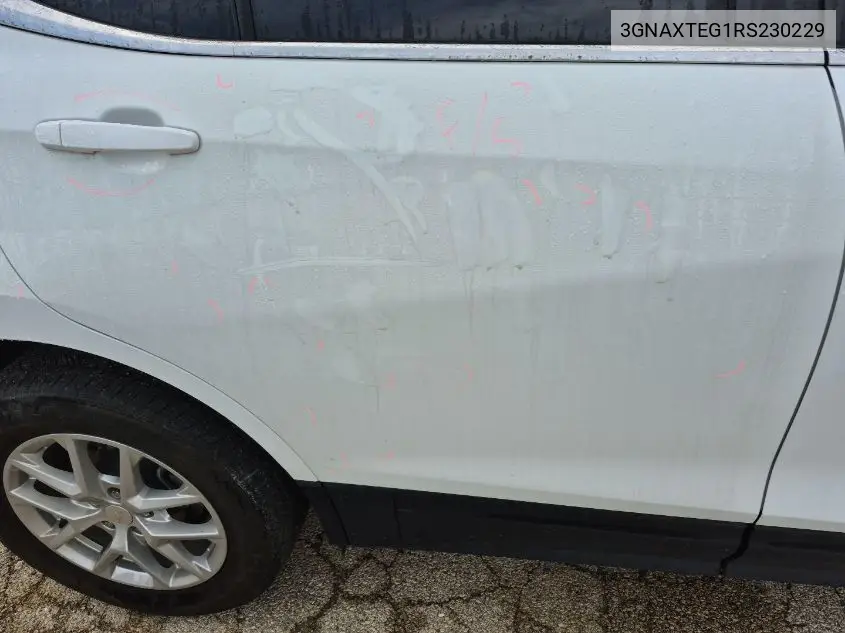 3GNAXTEG1RS230229 2024 Chevrolet Equinox Awd 2Fl