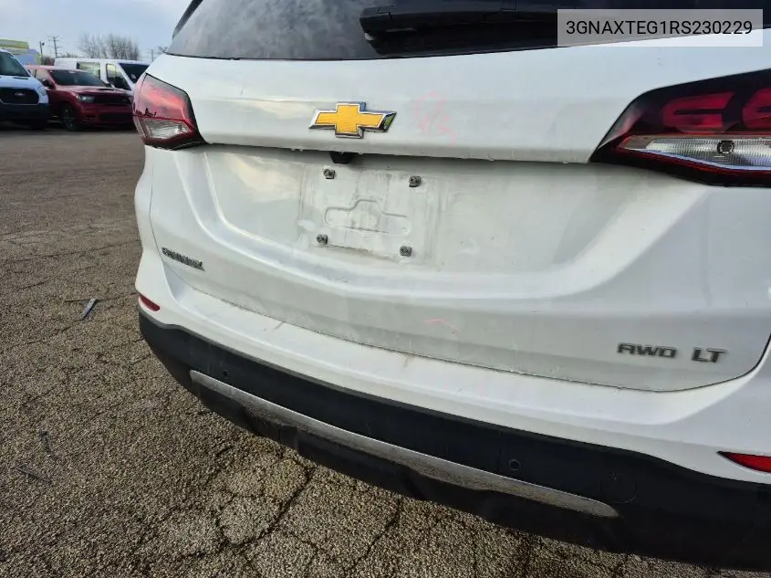 3GNAXTEG1RS230229 2024 Chevrolet Equinox Awd 2Fl