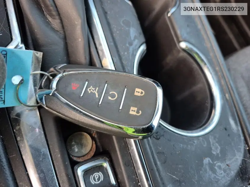 3GNAXTEG1RS230229 2024 Chevrolet Equinox Awd 2Fl