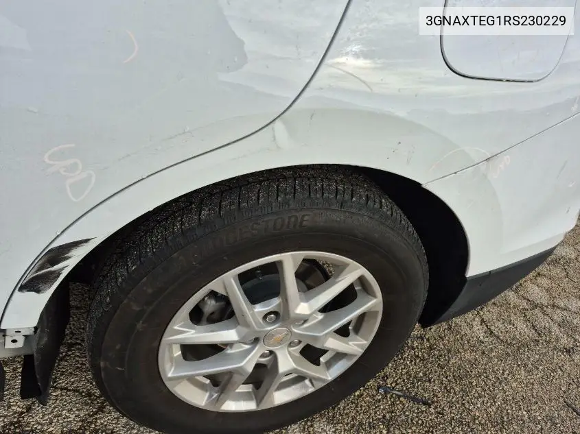 3GNAXTEG1RS230229 2024 Chevrolet Equinox Awd 2Fl