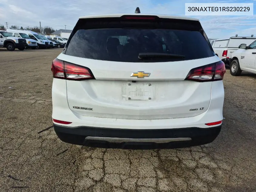 3GNAXTEG1RS230229 2024 Chevrolet Equinox Awd 2Fl