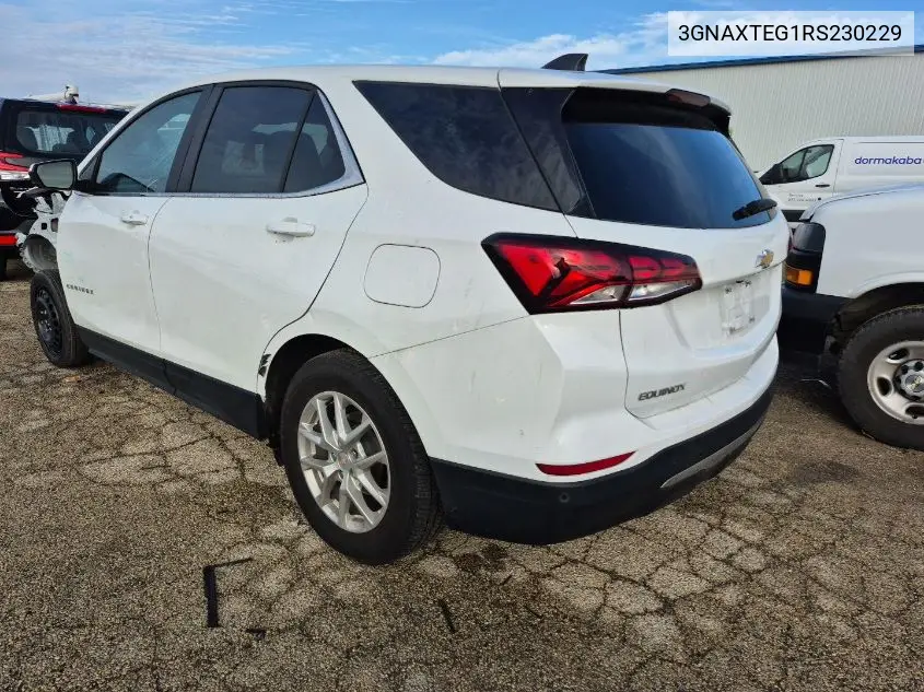 3GNAXTEG1RS230229 2024 Chevrolet Equinox Awd 2Fl