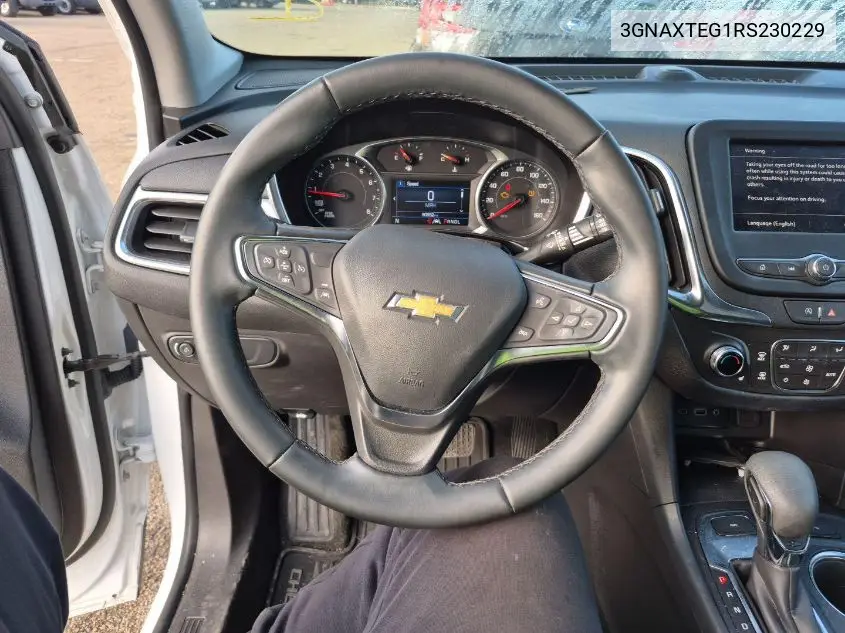3GNAXTEG1RS230229 2024 Chevrolet Equinox Awd 2Fl