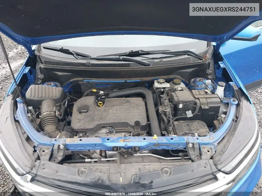 3GNAXUEGXRS244751 2024 Chevrolet Equinox Awd Lt
