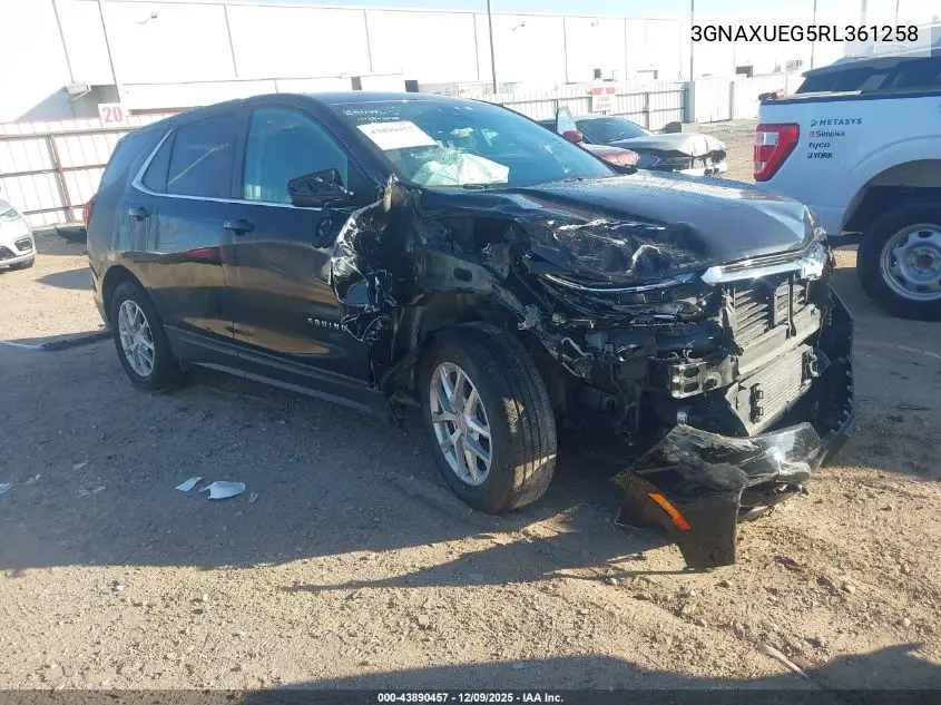 3GNAXUEG5RL361258 2024 Chevrolet Equinox Awd Lt