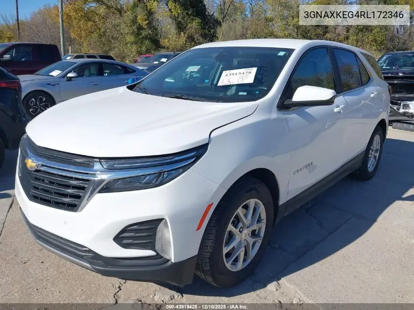3GNAXKEG4RL172346 2024 Chevrolet Equinox Fwd Lt