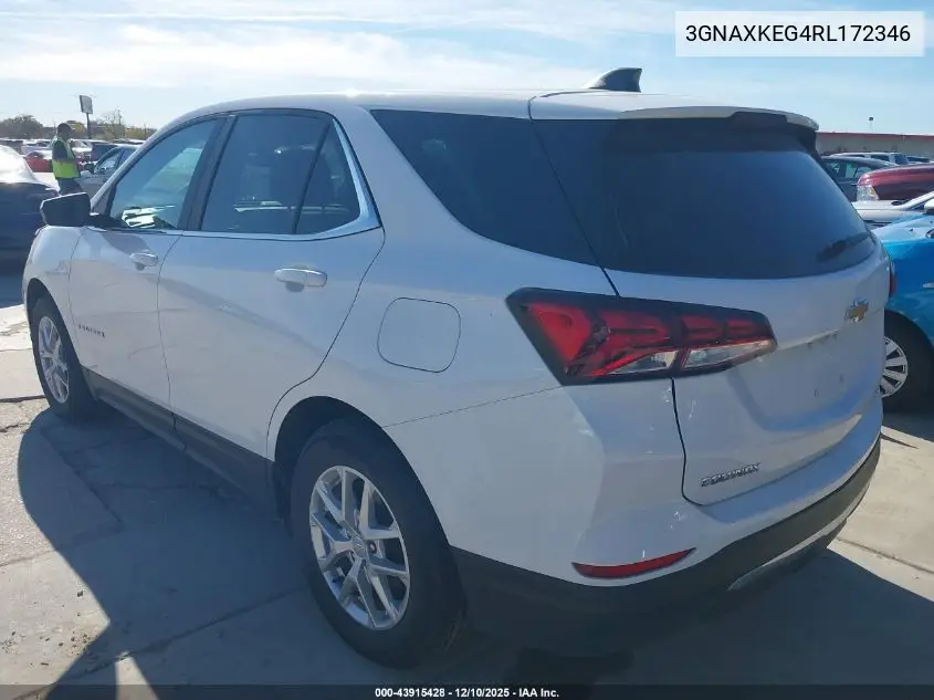 3GNAXKEG4RL172346 2024 Chevrolet Equinox Fwd Lt