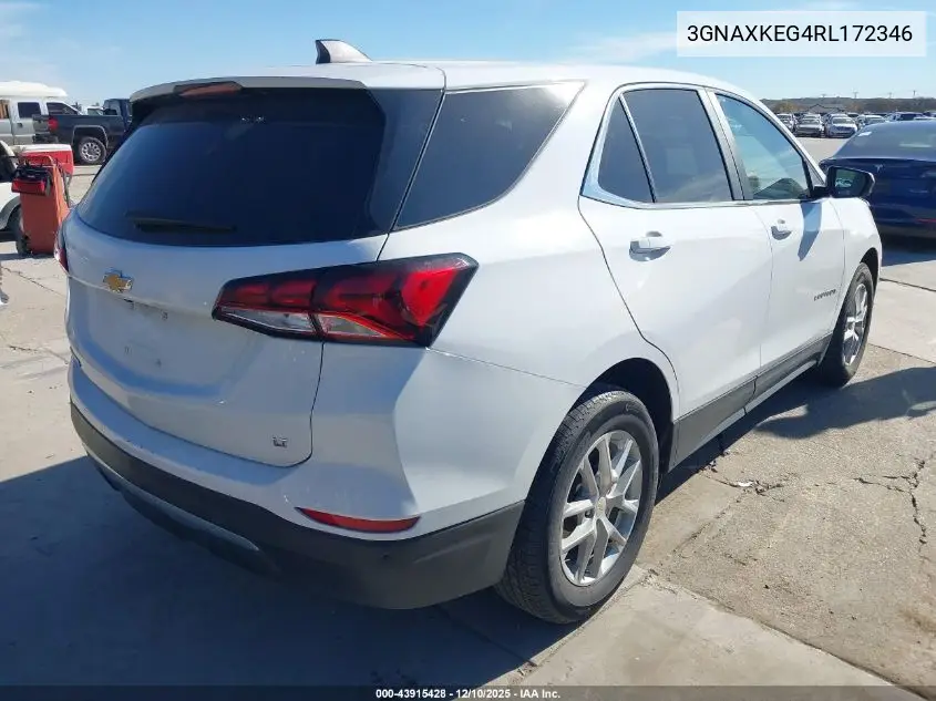 3GNAXKEG4RL172346 2024 Chevrolet Equinox Fwd Lt