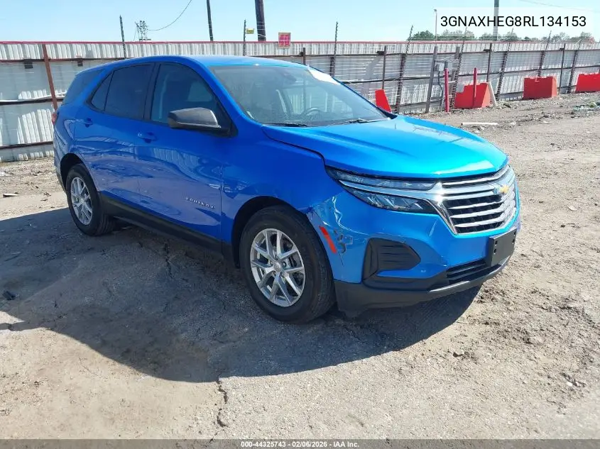 3GNAXHEG8RL134153 2024 Chevrolet Equinox Fwd Ls