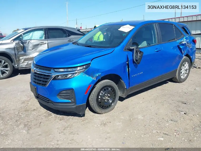 3GNAXHEG8RL134153 2024 Chevrolet Equinox Fwd Ls