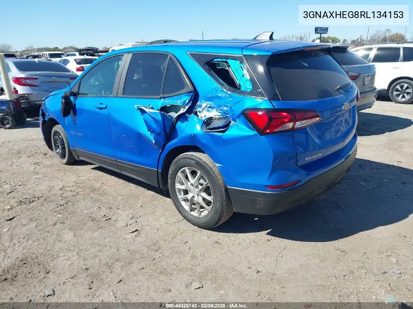 3GNAXHEG8RL134153 2024 Chevrolet Equinox Fwd Ls