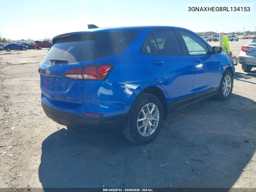 3GNAXHEG8RL134153 2024 Chevrolet Equinox Fwd Ls
