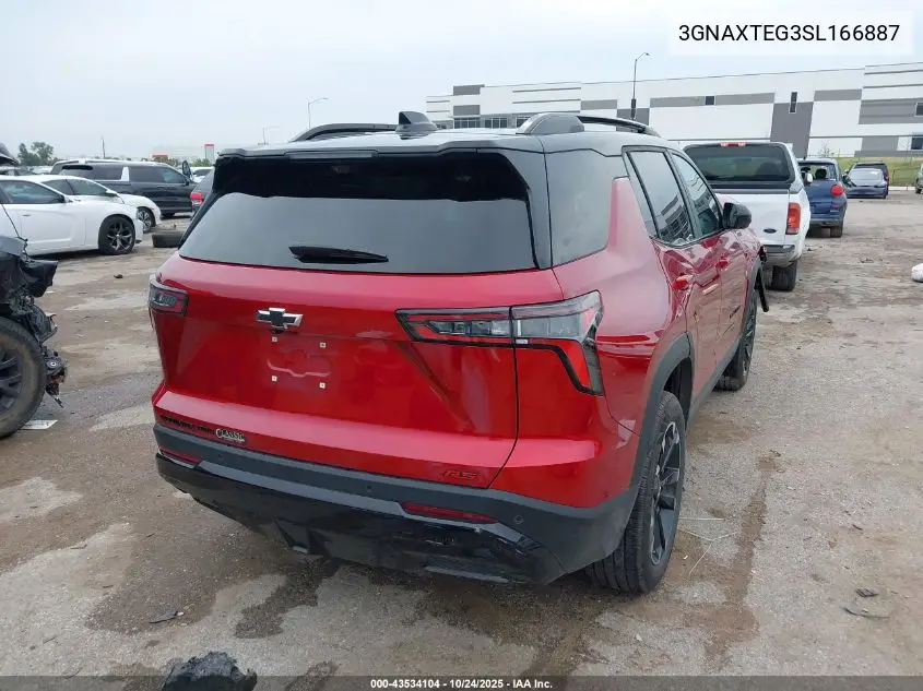 3GNAXTEG3SL166887 2025 Chevrolet Equinox Awd Rs