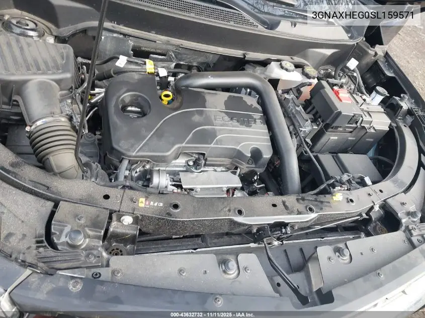 3GNAXHEG0SL159571 2025 Chevrolet Equinox Fwd Lt
