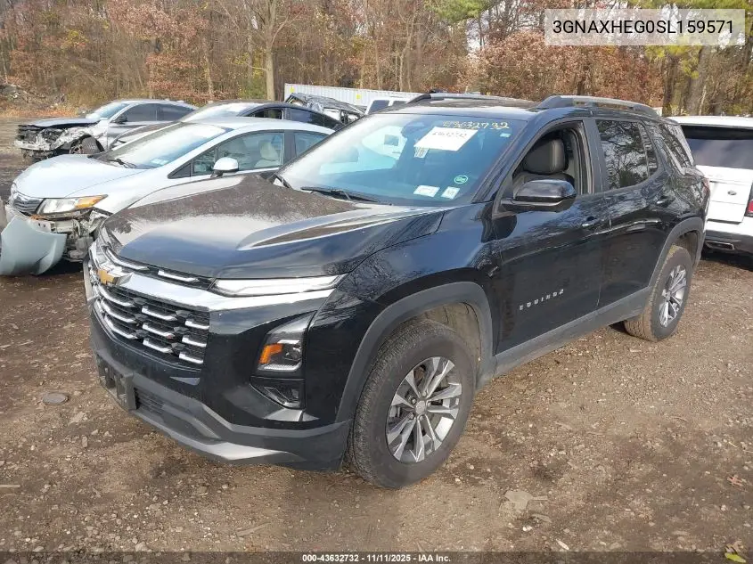 3GNAXHEG0SL159571 2025 Chevrolet Equinox Fwd Lt