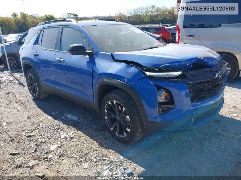 3GNAXLEG5SL120803 2025 Chevrolet Equinox Fwd Rs
