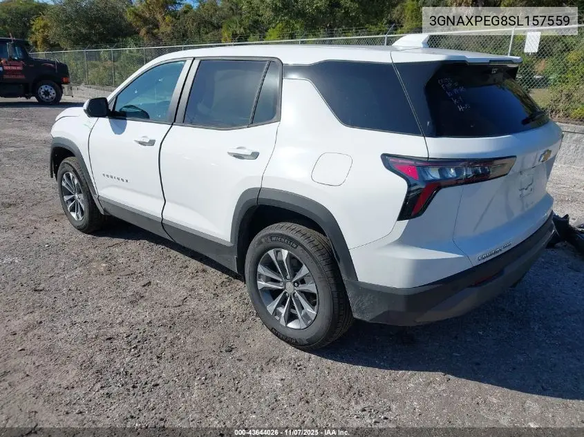 3GNAXPEG8SL157559 2025 Chevrolet Equinox Awd Lt