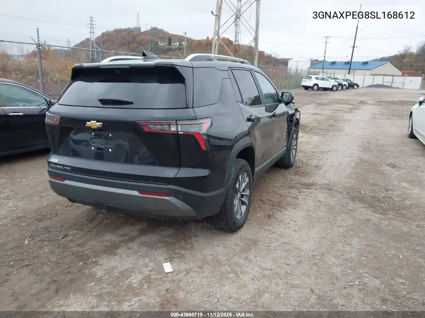 3GNAXPEG8SL168612 2025 Chevrolet Equinox Awd Lt