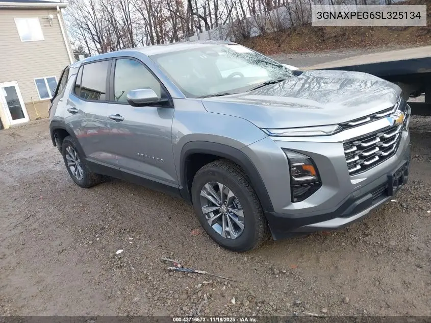 3GNAXPEG6SL325134 2025 Chevrolet Equinox Awd Lt