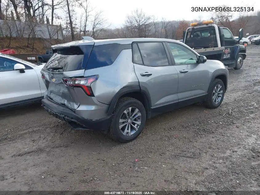 3GNAXPEG6SL325134 2025 Chevrolet Equinox Awd Lt