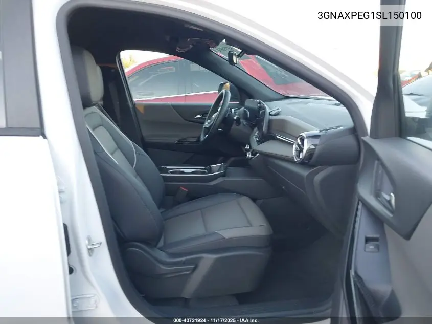 3GNAXPEG1SL150100 2025 Chevrolet Equinox Awd Lt