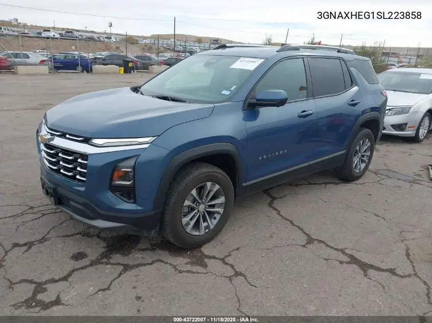 3GNAXHEG1SL223858 2025 Chevrolet Equinox Fwd Lt