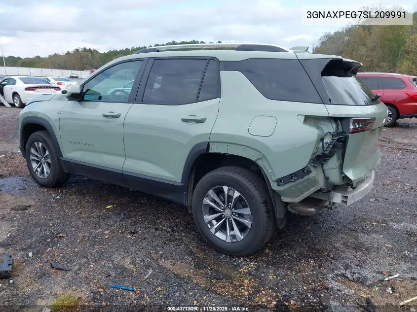 3GNAXPEG7SL209991 2025 Chevrolet Equinox Awd Lt