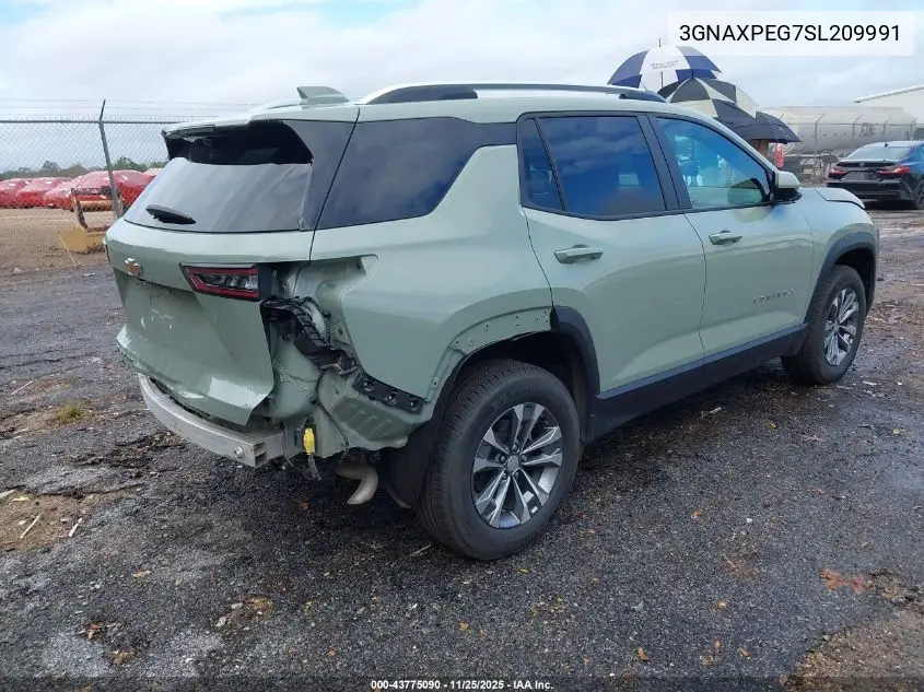 3GNAXPEG7SL209991 2025 Chevrolet Equinox Awd Lt