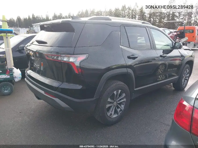 3GNAXHEG9SL289428 2025 Chevrolet Equinox Fwd Lt