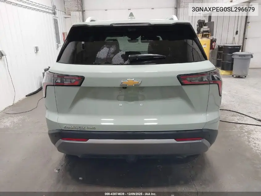 3GNAXPEG0SL296679 2025 Chevrolet Equinox Awd Lt