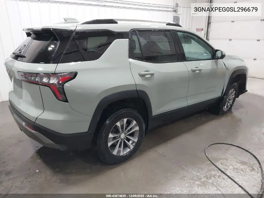 3GNAXPEG0SL296679 2025 Chevrolet Equinox Awd Lt