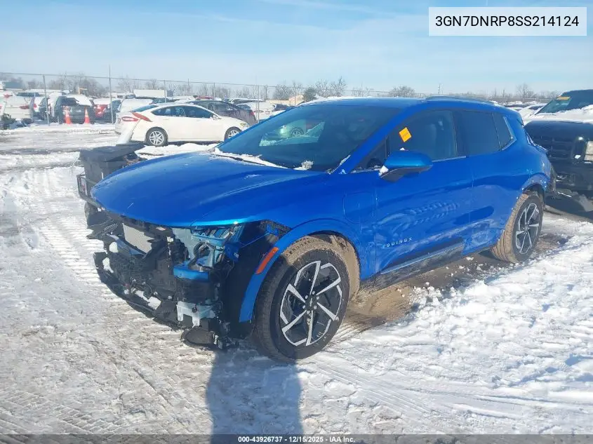 3GN7DNRP8SS214124 2025 Chevrolet Equinox Ev Lt 2