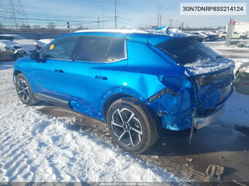 3GN7DNRP8SS214124 2025 Chevrolet Equinox Ev Lt 2