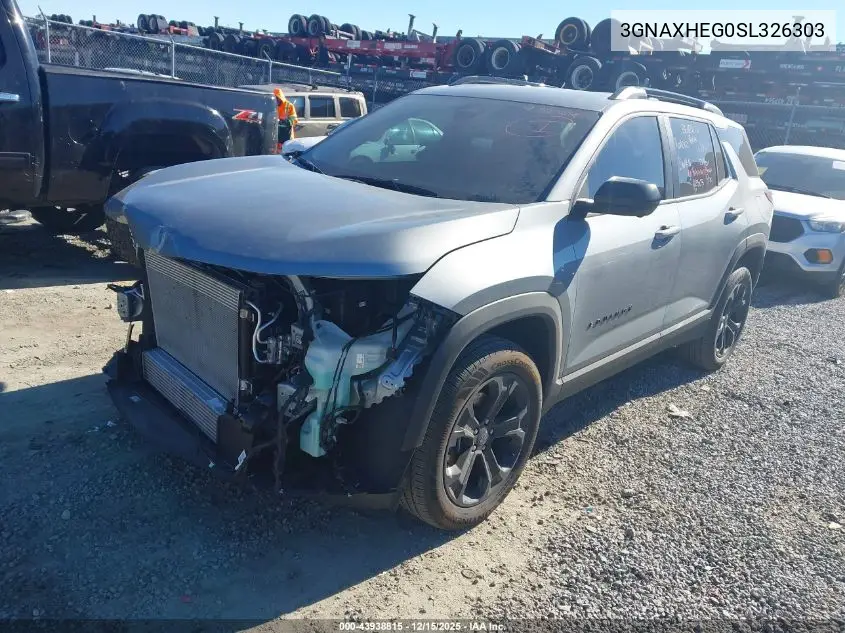 3GNAXHEG0SL326303 2025 Chevrolet Equinox Fwd Lt