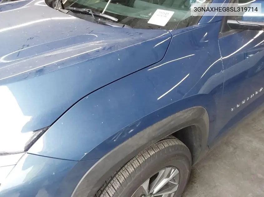 3GNAXHEG8SL319714 2025 Chevrolet Equinox Fwd Lt