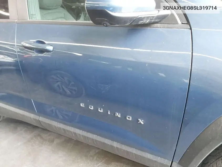 3GNAXHEG8SL319714 2025 Chevrolet Equinox Fwd Lt