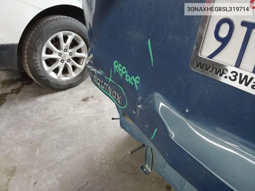 3GNAXHEG8SL319714 2025 Chevrolet Equinox Fwd Lt