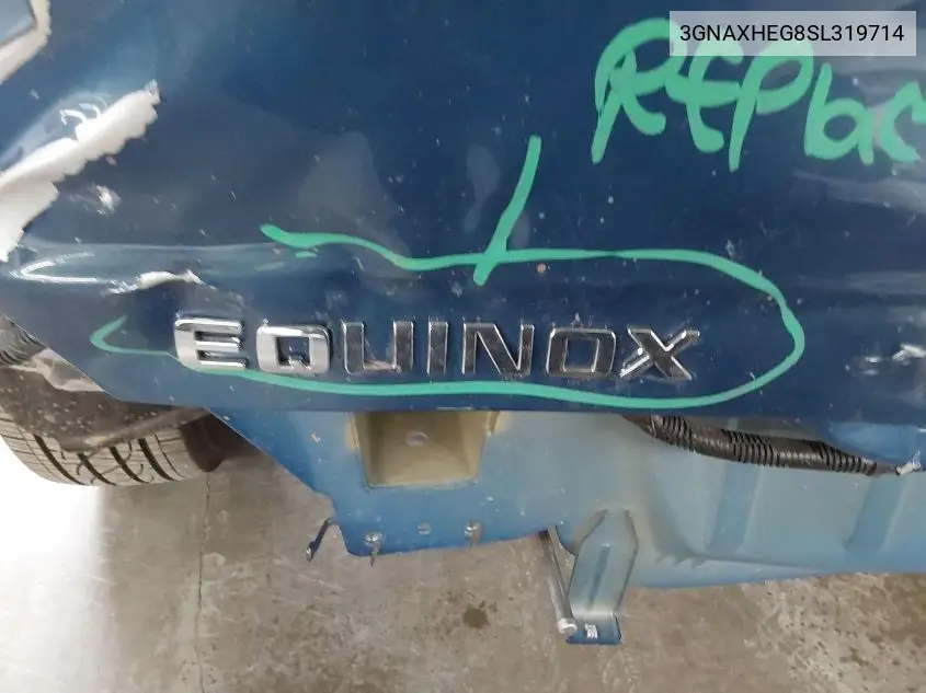 3GNAXHEG8SL319714 2025 Chevrolet Equinox Fwd Lt