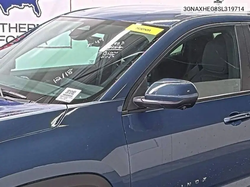 3GNAXHEG8SL319714 2025 Chevrolet Equinox Fwd Lt