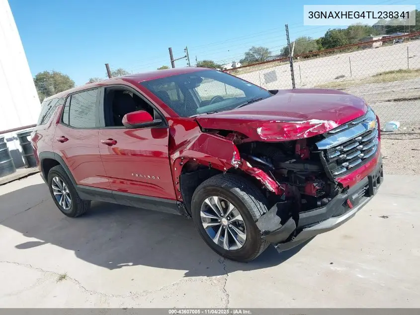3GNAXHEG4TL238341 2026 Chevrolet Equinox Fwd Lt