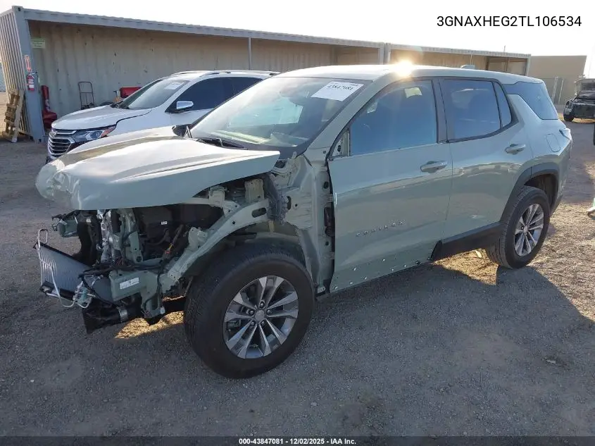 3GNAXHEG2TL106534 2026 Chevrolet Equinox Fwd Lt
